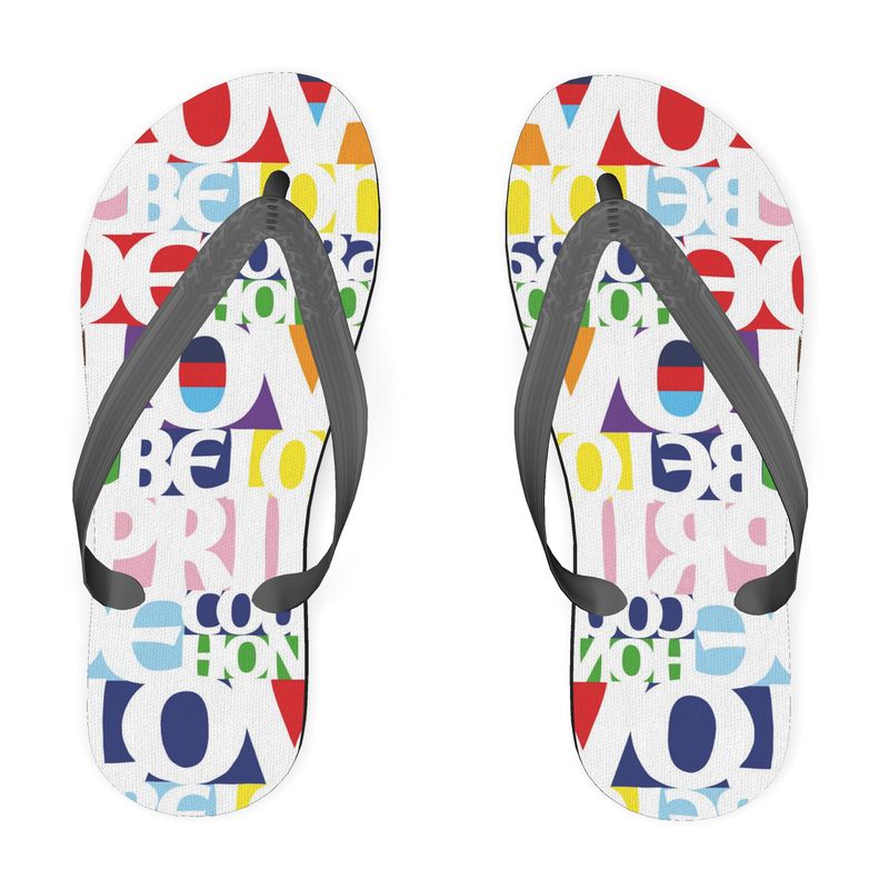 LGBT+ Flip Flops