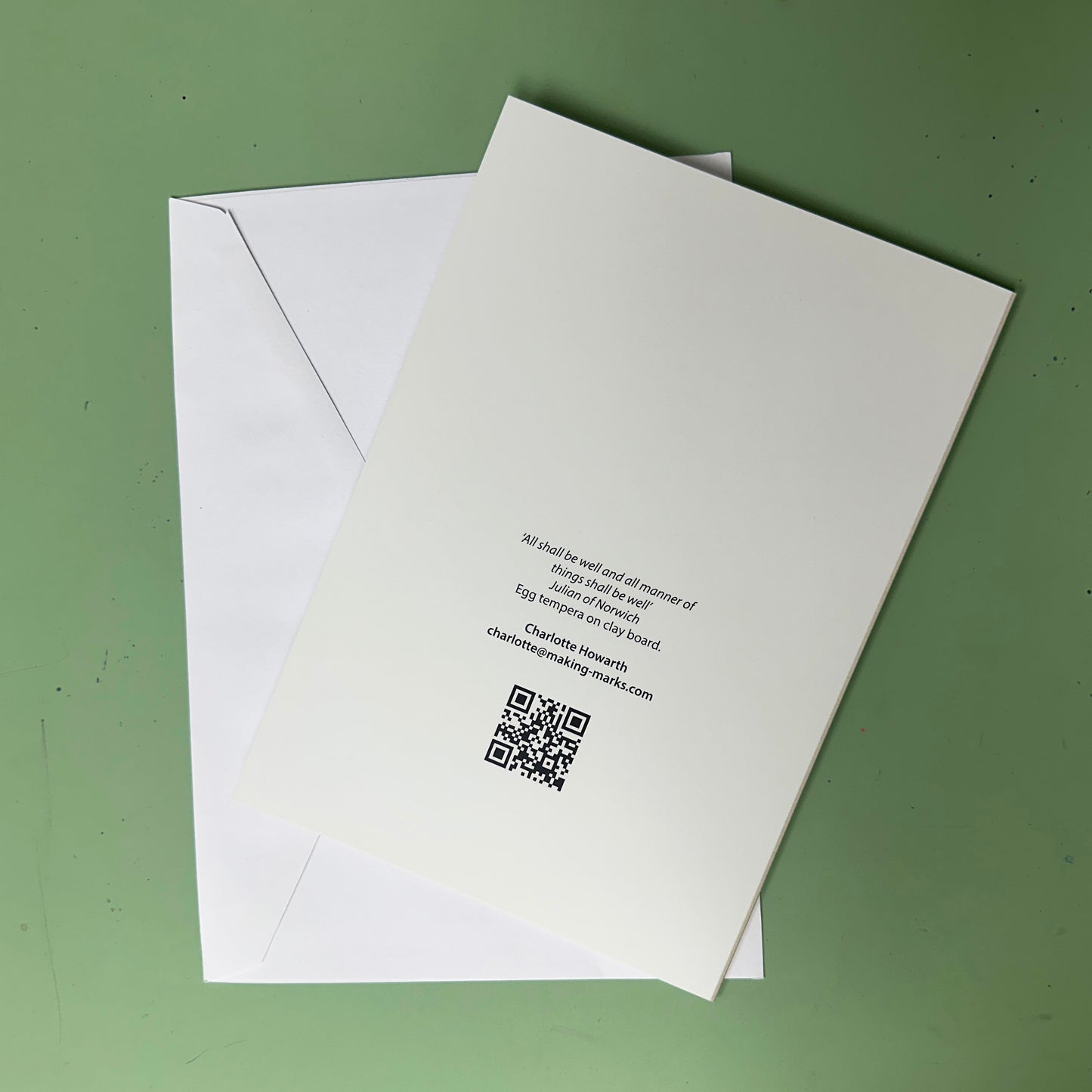 All Shall Be Well - Blank Greeting Card